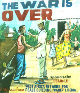 Book cover, The War is Over